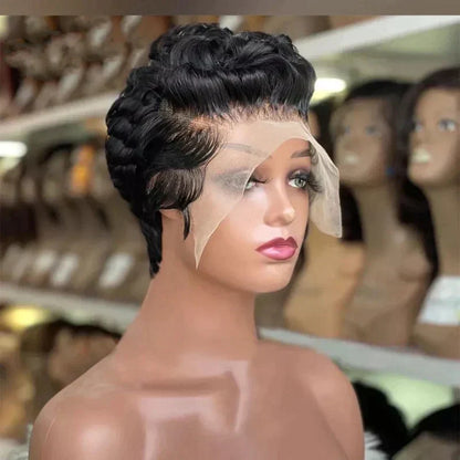 Kimmie Pixie Cut Frontal  Wig