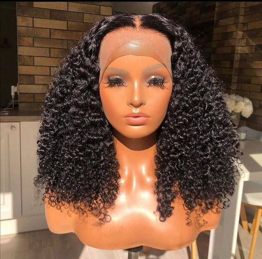 Jerry Curly Frontal Wig