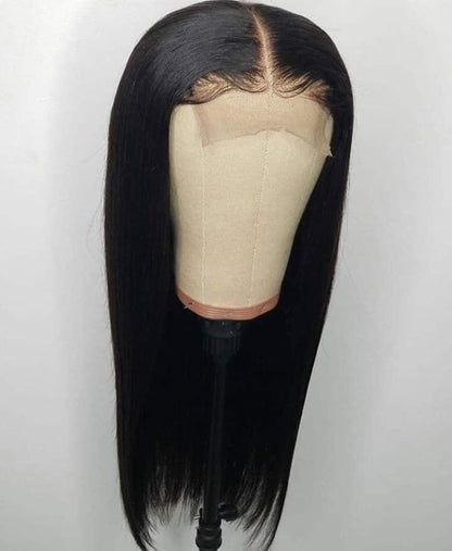 Mercy 3way closure silky straight preplucked wig