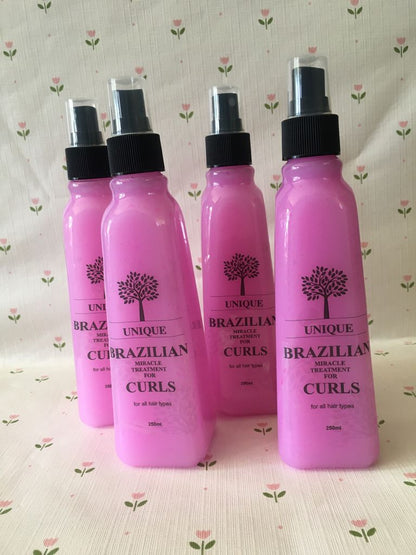 Brazilian miracle treatment for curls