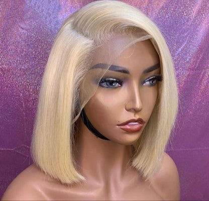 Blonde Bob 12inch Frontal Wig