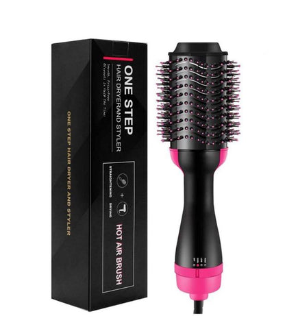 One-Step Hot Air Blower Hair Brush Dryer and Volumizer Style Comb