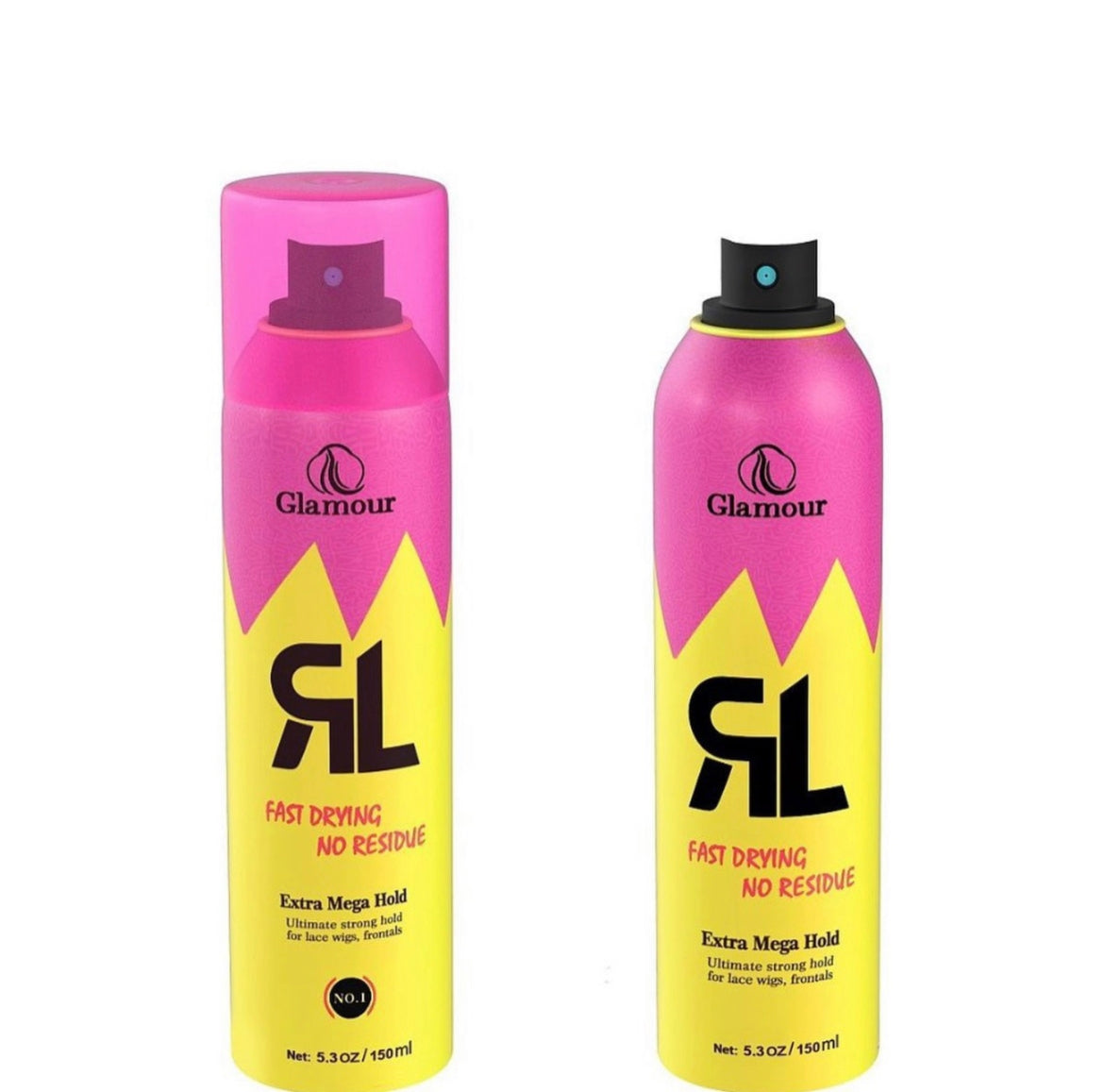 Glamour Extra Hold Freeze Spray & Fast Acting Wig Glue Remover